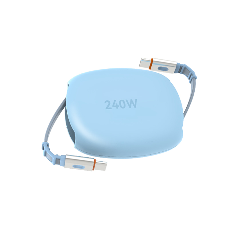 Retractable USB C Cable with Magnetic