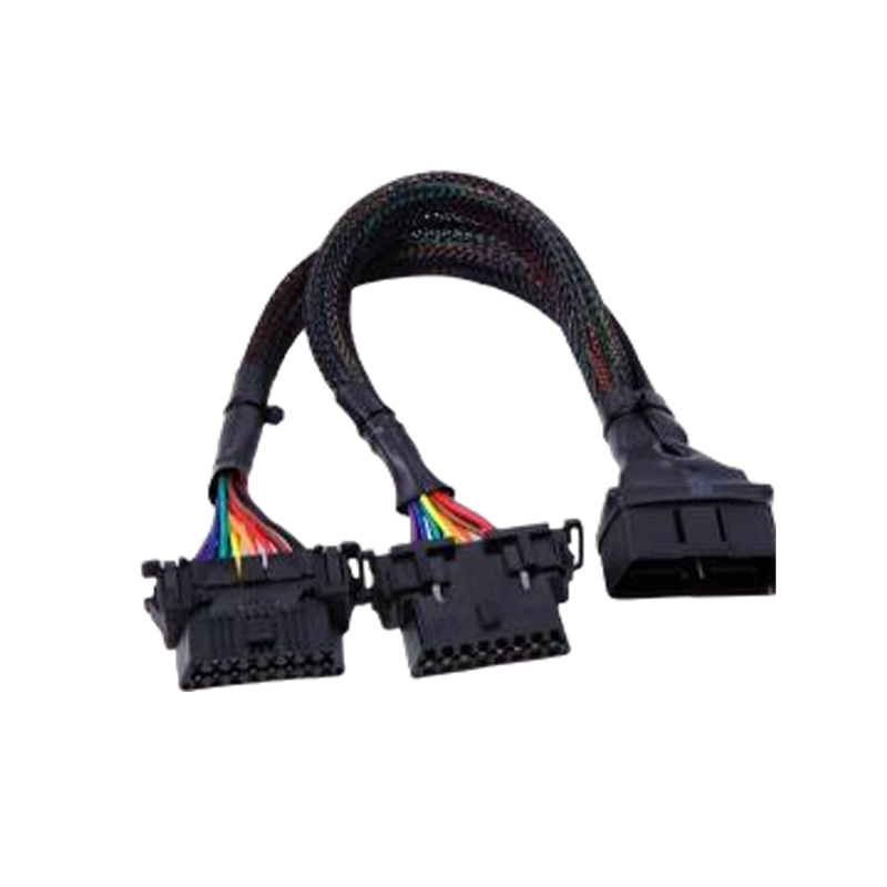 Braided Protection 1-to-2 OBD Extension Harness
